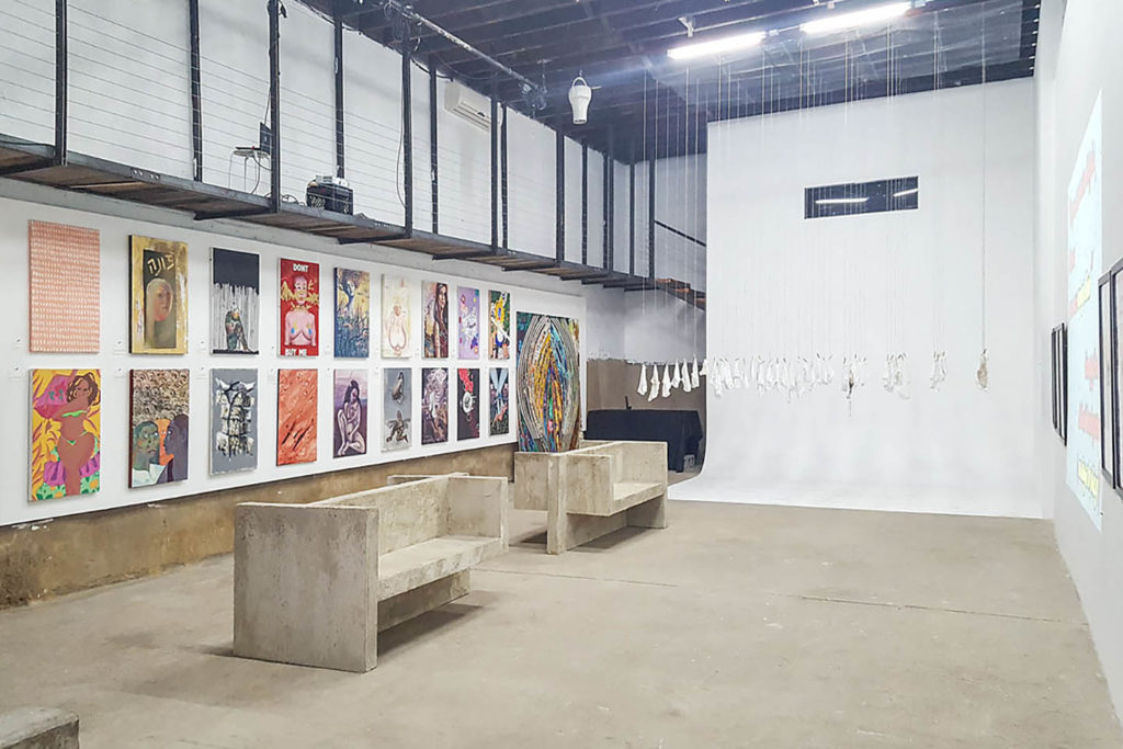 Pop up gallery in New York