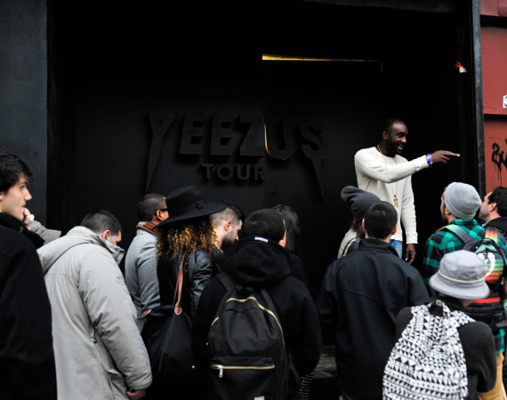 Kanye West Yeezus Tour Pop-Up Store in NYC 2