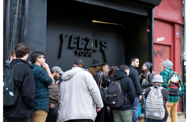 Kanye West Yeezus Tour Pop-Up Store in NYC 6