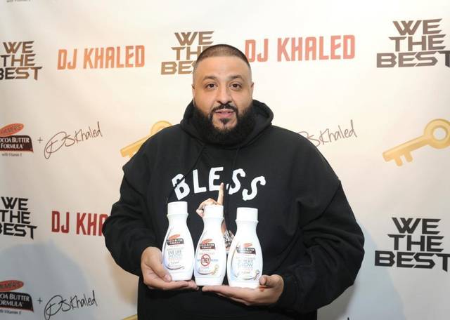 DJ Khaled helped promote Palmer's COcoa butter