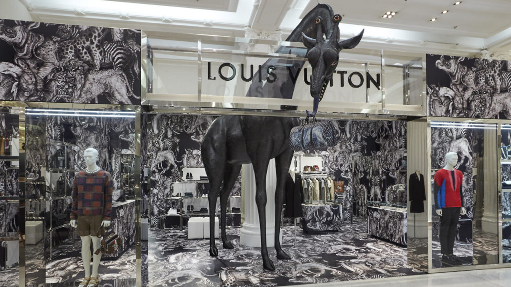 Louis Vuitton opens pop-up stores in London and Shanghai