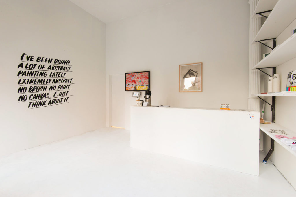 Art gallery space in Bowery suitable for pop-up exhibitions and creative retail