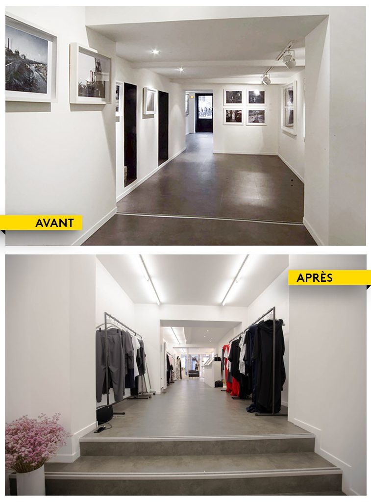 avant apres pop up shop paris