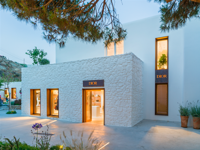 Dior Opens Pop-Up Boutique In Mykonos, Greece