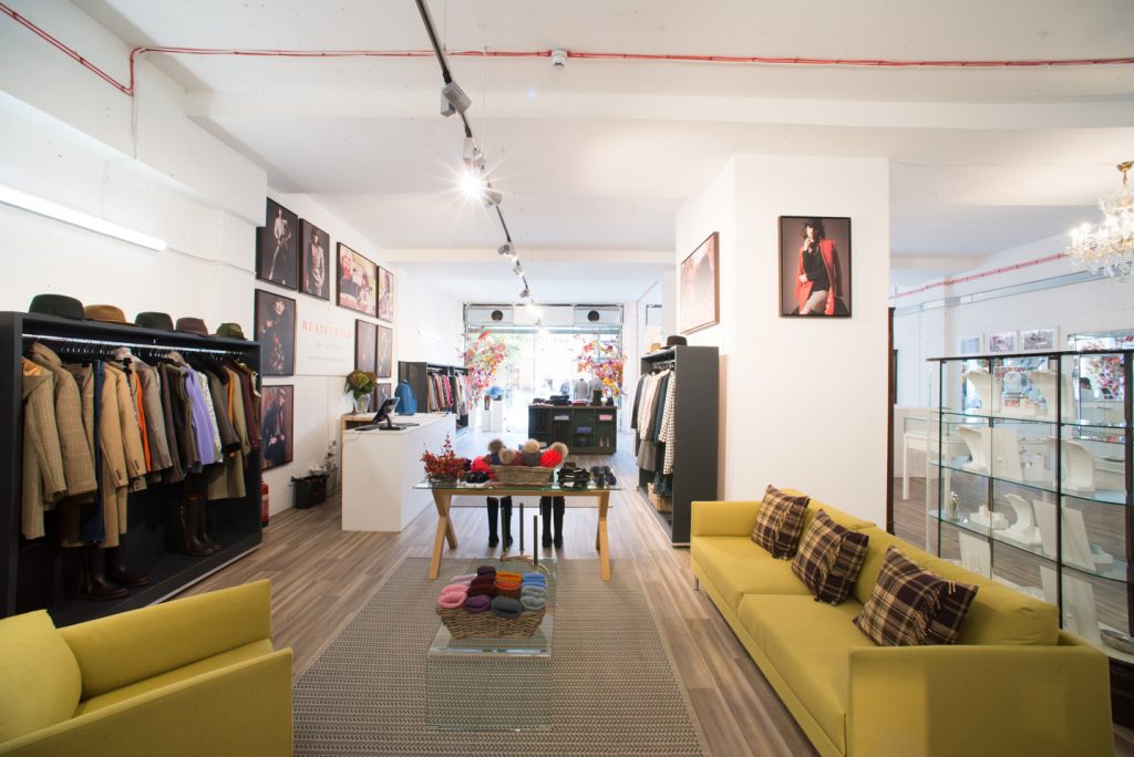 The brand chose the location because they knew a lot of their customers already shopped in chelsea