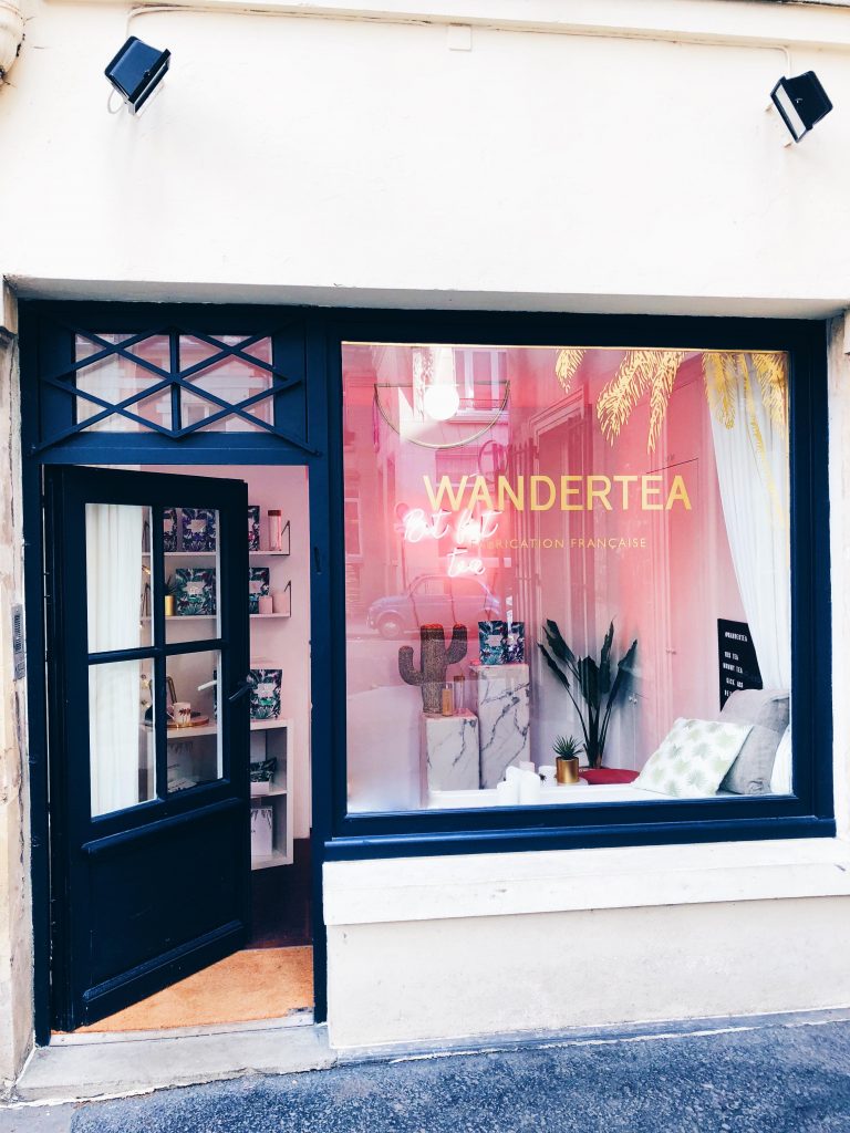 wanderte pop up store