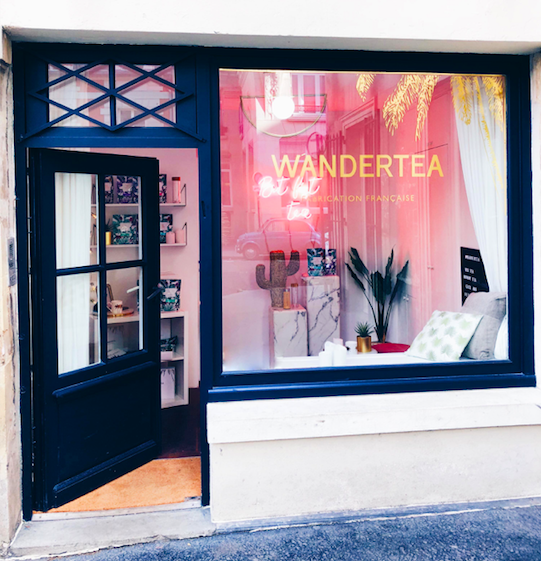 wandertea pop up store paris