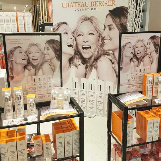 Chateau berger pop up store paris