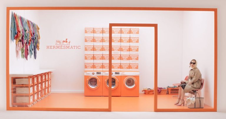 hermes pop up store