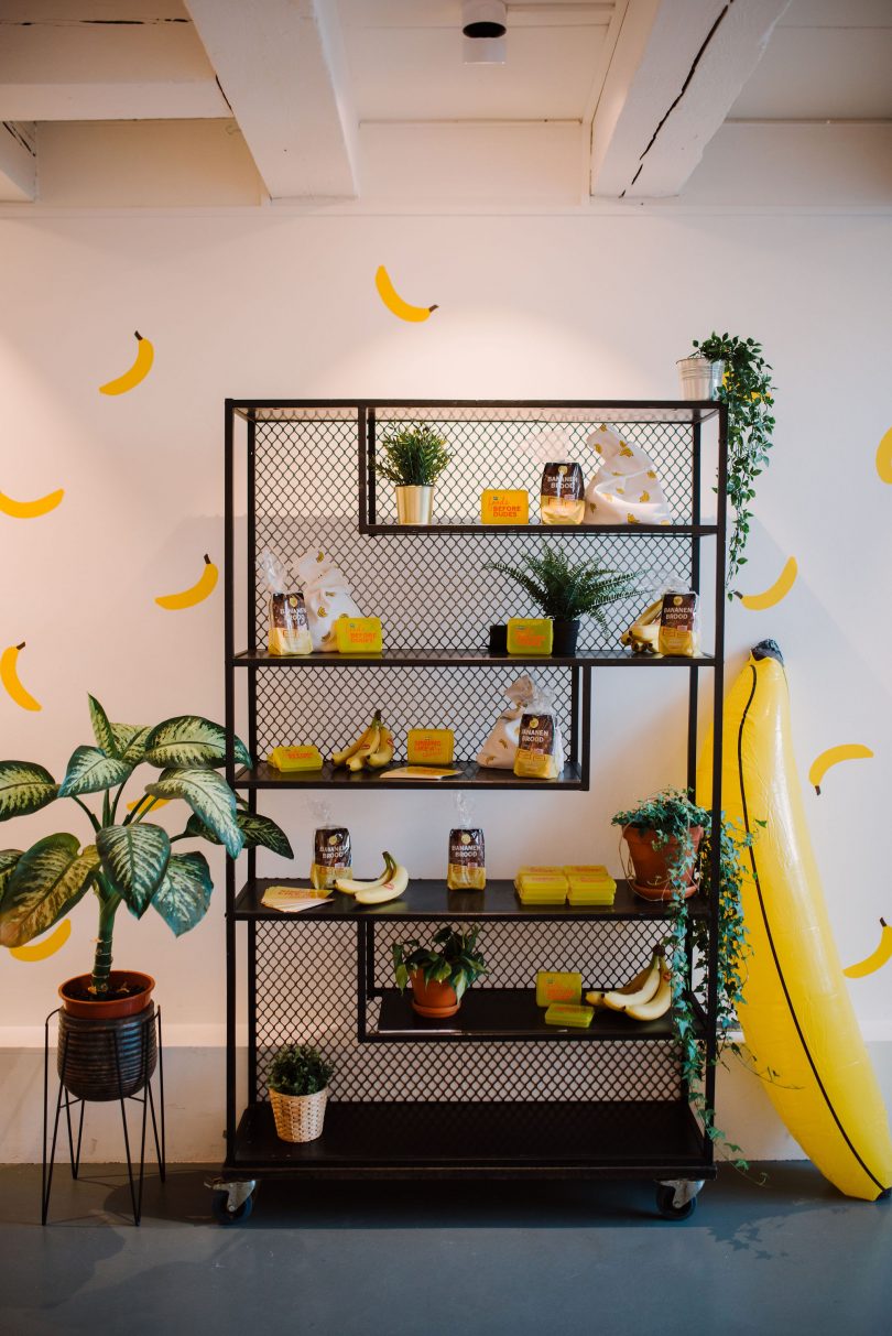 SUNT Opens A Pop Up Banana Bar In Amsterdam Storefront