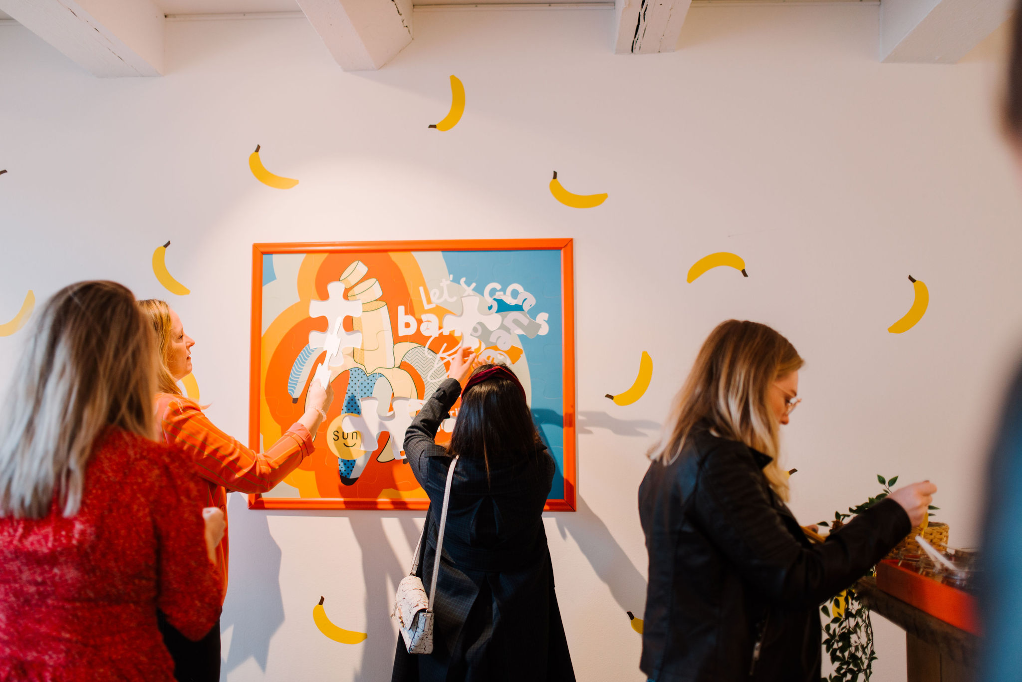 SUNT Opens A Pop Up Banana Bar In Amsterdam Storefront
