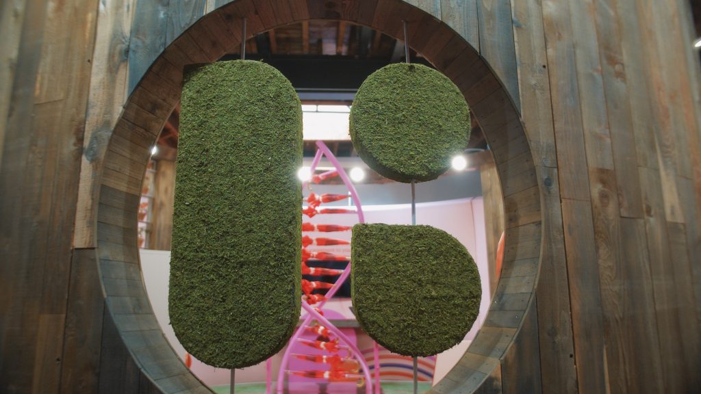 Lycored used beauty as a eductor in their pop up