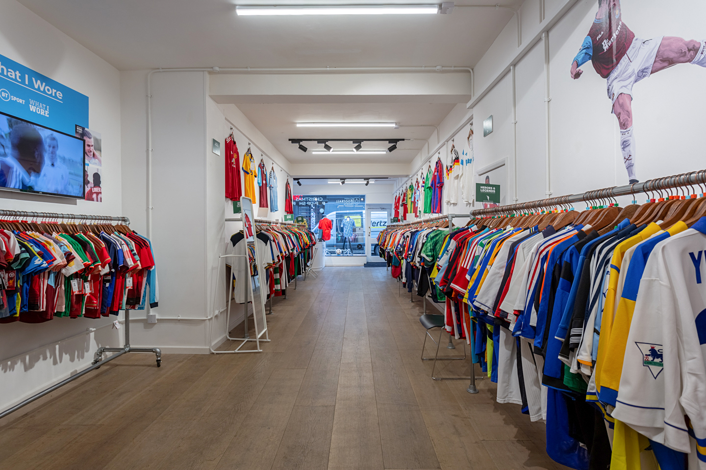 Classic Football Shirts pop-up shop opens at Albert Dock with