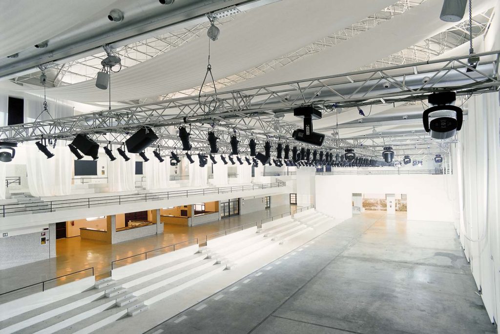 modern fashion show venue space for rent