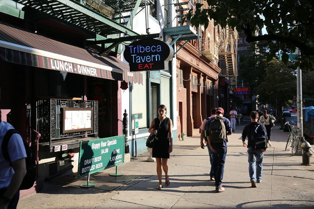 New York, Tribeca Street View