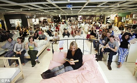 The IKEA sleepover experiential retail