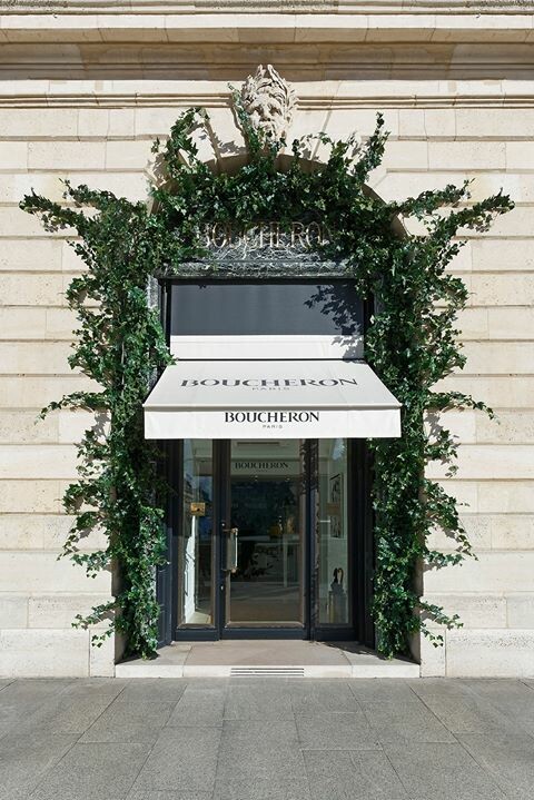 Boucheron jewelry pop up