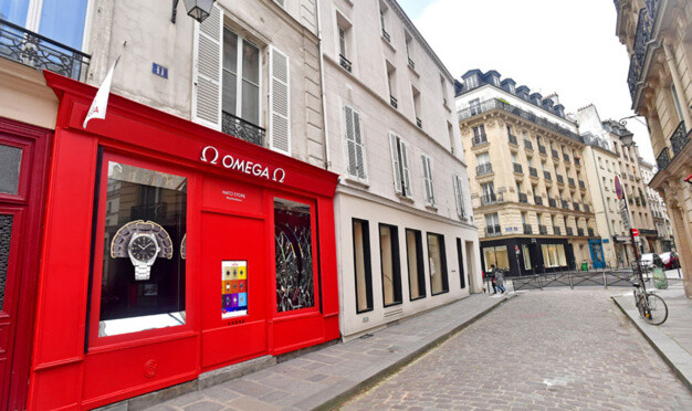 Omega pop up paris
