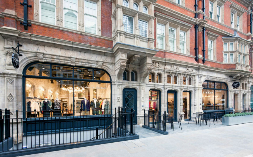 high-end pop-up shop space in Mayfair London