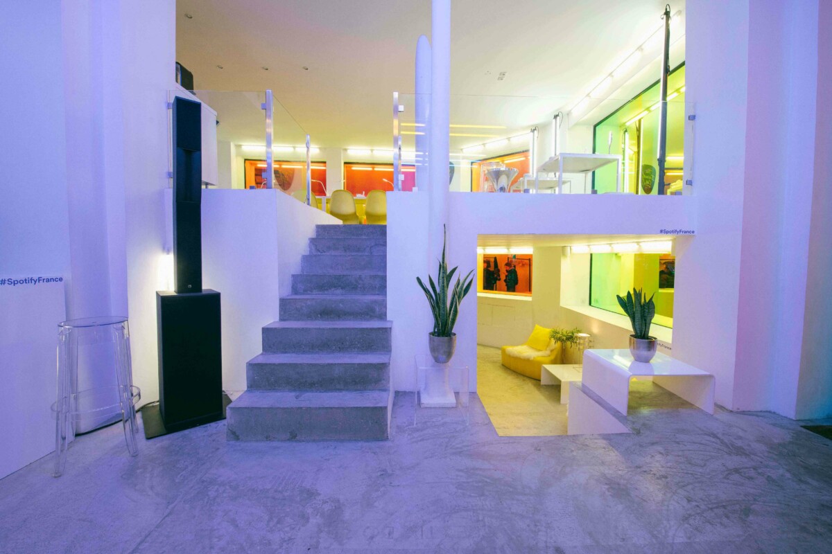 spotify pop up event paris