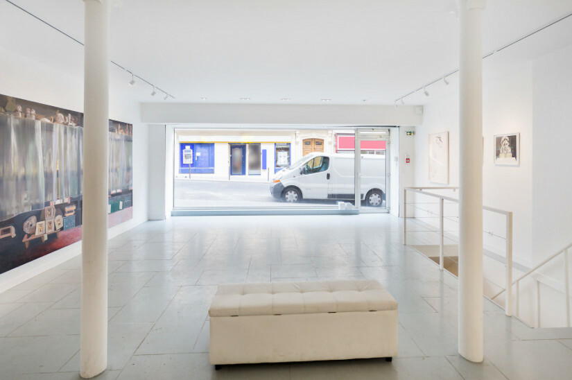 Empty commercial space in Pigalle suitable for pop up shop or showroom