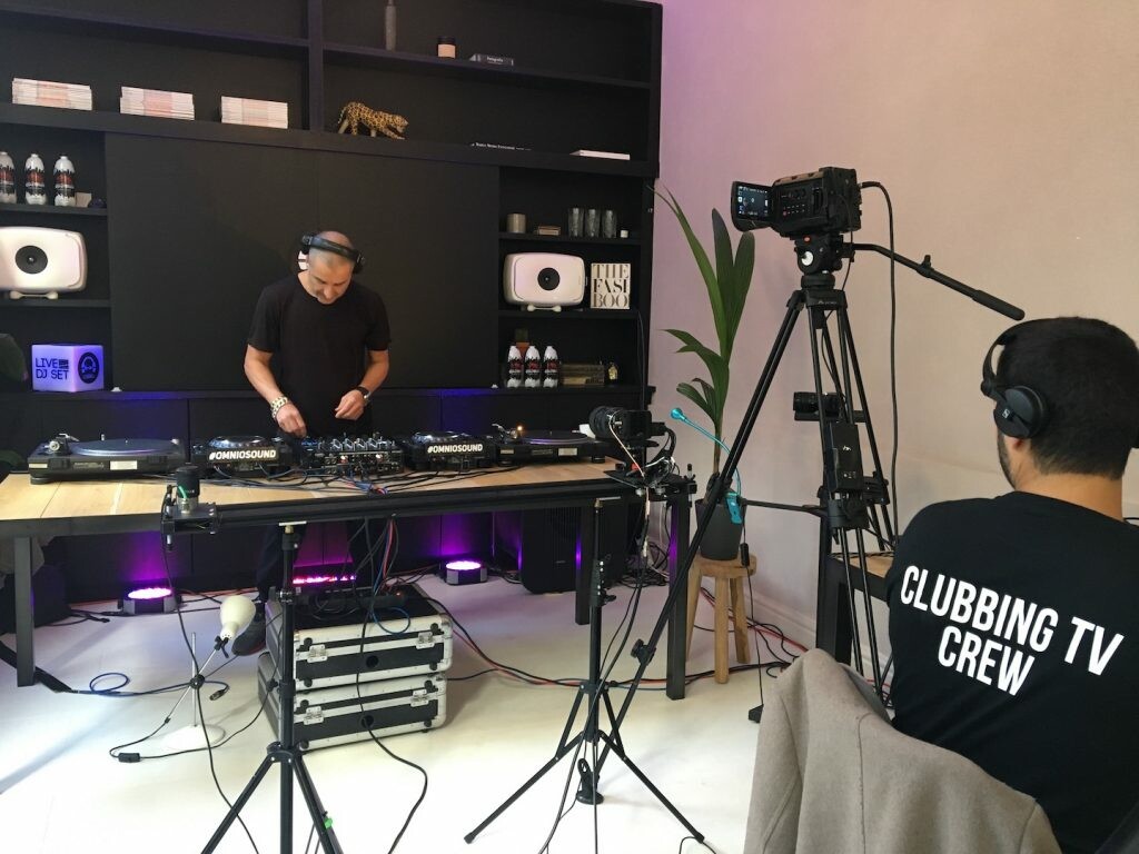 used a pop-up studio during ADE to host live programming